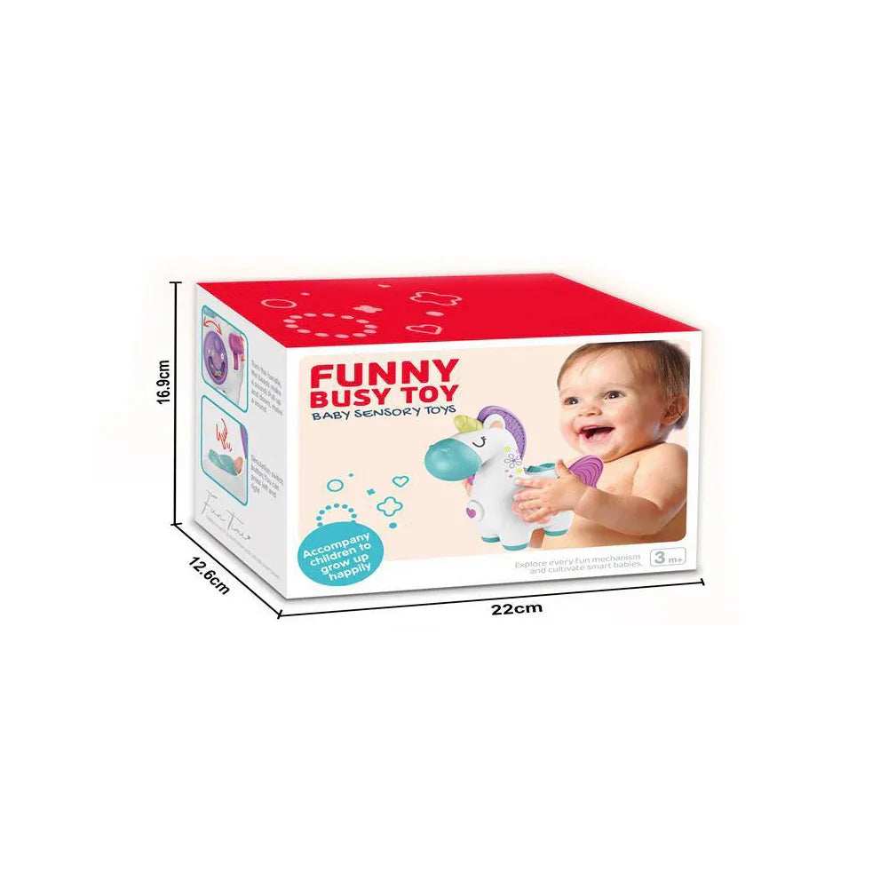Montessori Sensory Busy Toys - Unicorn for kids in Kuwait